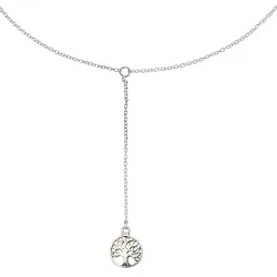 Silber Y-Halskette
