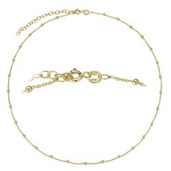 Vergoldeter Silber-Choker