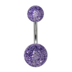 Acrylglas Bauchpiercing