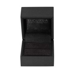 Ringschatulle aus Veloursleder