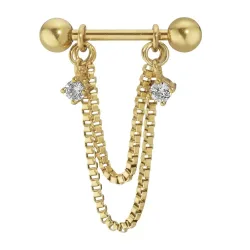Brustpiercing