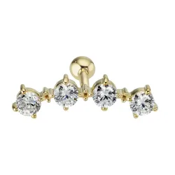 14K Ohrpiercing