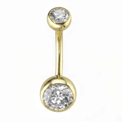 Echtgold Bauchpiercing