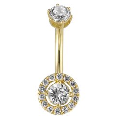 Echtgold Bauchpiercing