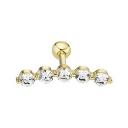 14K Ohrpiercing