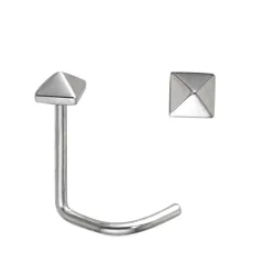 Platin Nasenpiercing