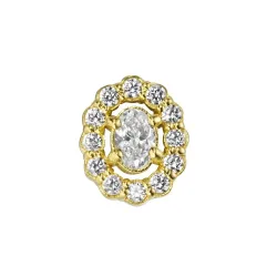 1.2mm Gold Piercing