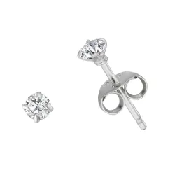 Zirkonia Silber-Ohrstecker
