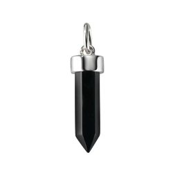 Onyx Silberanhänger