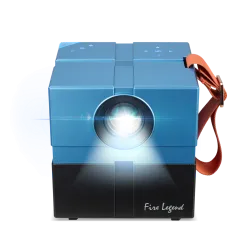AOPEN Portable LED, QH12a, Blau, Entry/HD Projector, HD Resolution, 135 lm Brightness, 16.7M Colors
