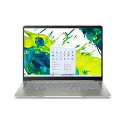 Acer Swift Air 14, SFA14-I31-75G7, Ultrabook/Laptop, 14 Zoll WUXGA 1920 x 1200 120 Hz, Intel Core 7 350, 12 GB LPDDR5X, 512 GB SSD, Intel Graphics, Windows 11 Home, Schweizerdeutsch, Grün