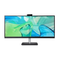 Acer CB3, CB343CURD, Monitor, Curved Display, 86.4 cm (34 Zoll) UW-QHD, IPS, Adaptive Sync, Schwarz