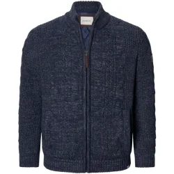 Outdoor Strickjacke INCOMPATI dunkelblau