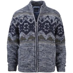 Outdoor Strickjacke TESSABELLA blau