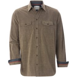Cordhemd GALDIN beige