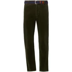 Cordhose BABESTINI dunkelgrün