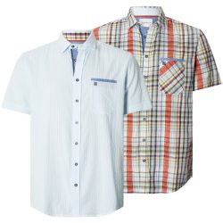 Doppelpack Hemd RICOBEL hellblau