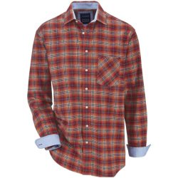 Flanellhemd FLOREVERTI rot