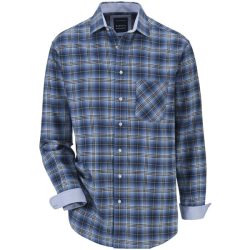 Flanellhemd FLOREVERTI blau