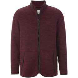 Fleecejacke DANARIO dunkelrot