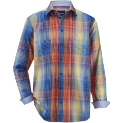 Hemd MILANZARO blau