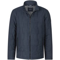Jacke in Lederoptik LUCEMASO dunkelblau