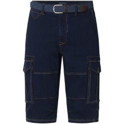 Jeansbermuda ISANDRO dunkelblau