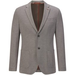 Jersey-Sakko ZANZIMO braun