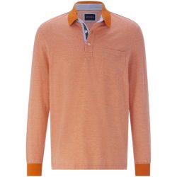 Langarm-Poloshirt ULDOR orange