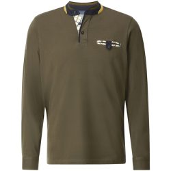 Langarmshirt SAVIRO oliv