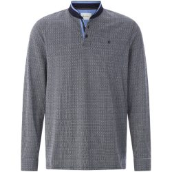 Langarmshirt TIBERON dunkelblau
