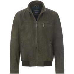 Lederjacke JORANO oliv