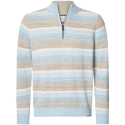 Pullover CARLUZ blau beige