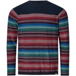 Pullover GRANDITO blau rot