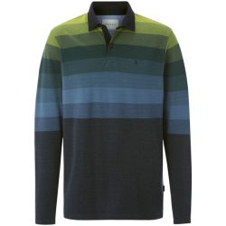 Poloshirt LEMIN dunkelblau grün