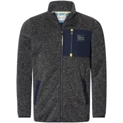 Strickfleecejacke AMOLI dunkelblau