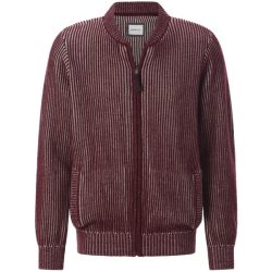 Strickjacke ALVIAN dunkelrot