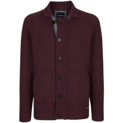 Strickjacke ROBLOTE dunkelrot