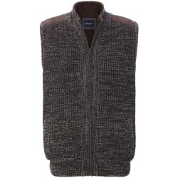 Strickweste MAIALESSI dunkelbraun