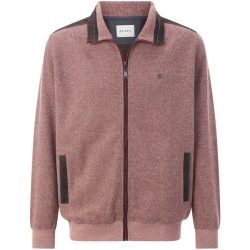 Sweatjacke FENDORO dunkelrot