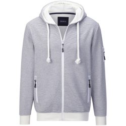 Sweatjacke NOLIENZA weiß blau