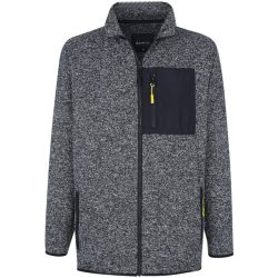Strickfleecejacke FIORELONI grau