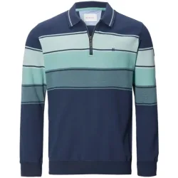 Sweatshirt PERLESSI dunkelblau türkis