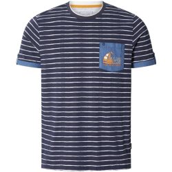 T-Shirt LAMALDO dunkelblau