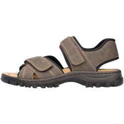 Trekking-Sandale RIEKER braun