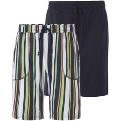 2er Pack kurze Schlafhose RODERIC dunkelblau