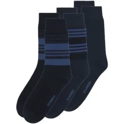 3er Pack Socken LUGONI dunkelblau