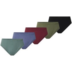 5er Pack Sportslip ERBLIN schwarz rot oliv