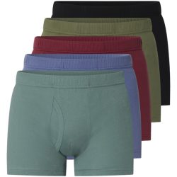 5er Pack Retropants GARDAR schwarz rot oliv
