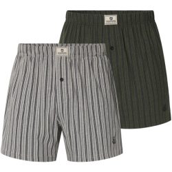 2er Pack Boxershorts THURE oliv grau